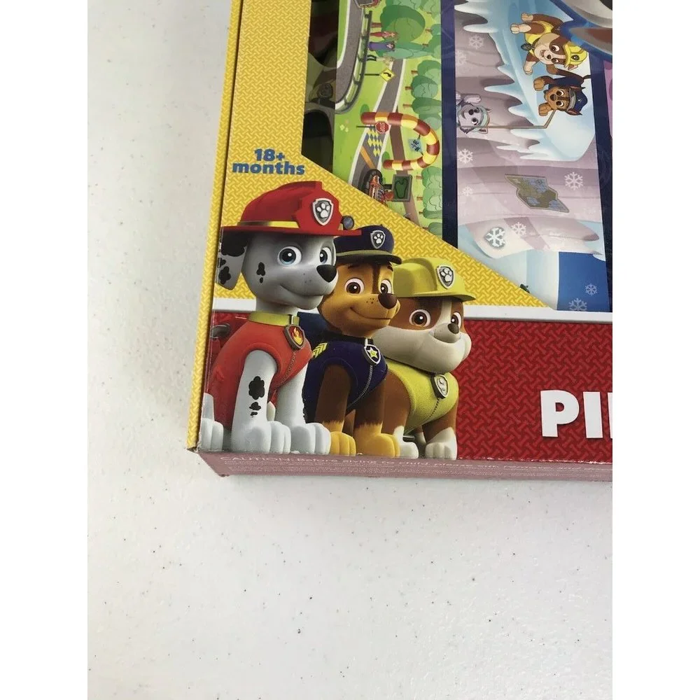 PAW PATROL- First Look and Find‎ Book & Giant Puzzle (40 Pieces), Nickelodeon